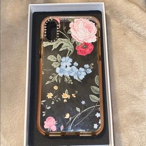 iPhone X/XS Casetify case floral